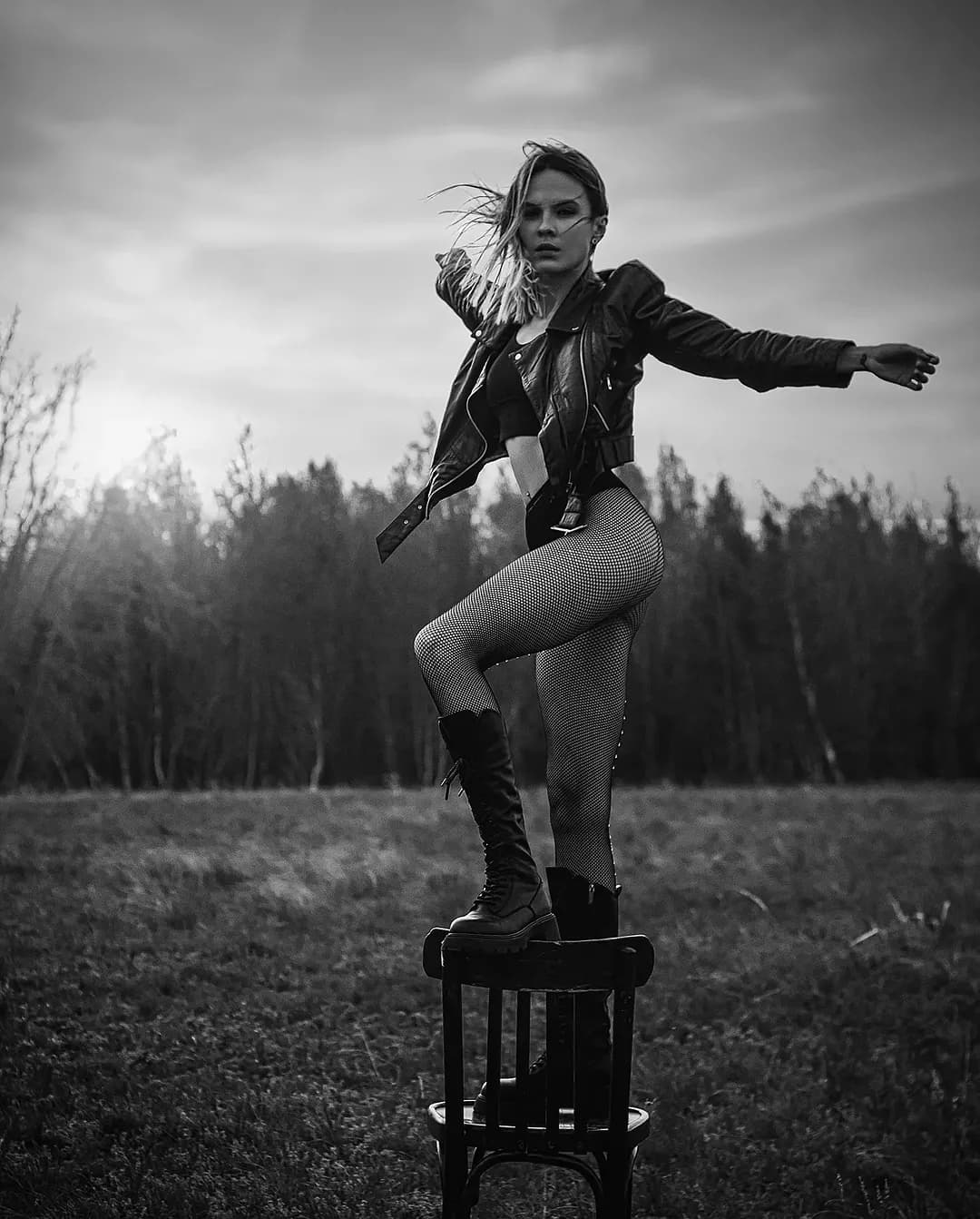 Портрет в поле — фотограф Кристиан Морозов, Астана
